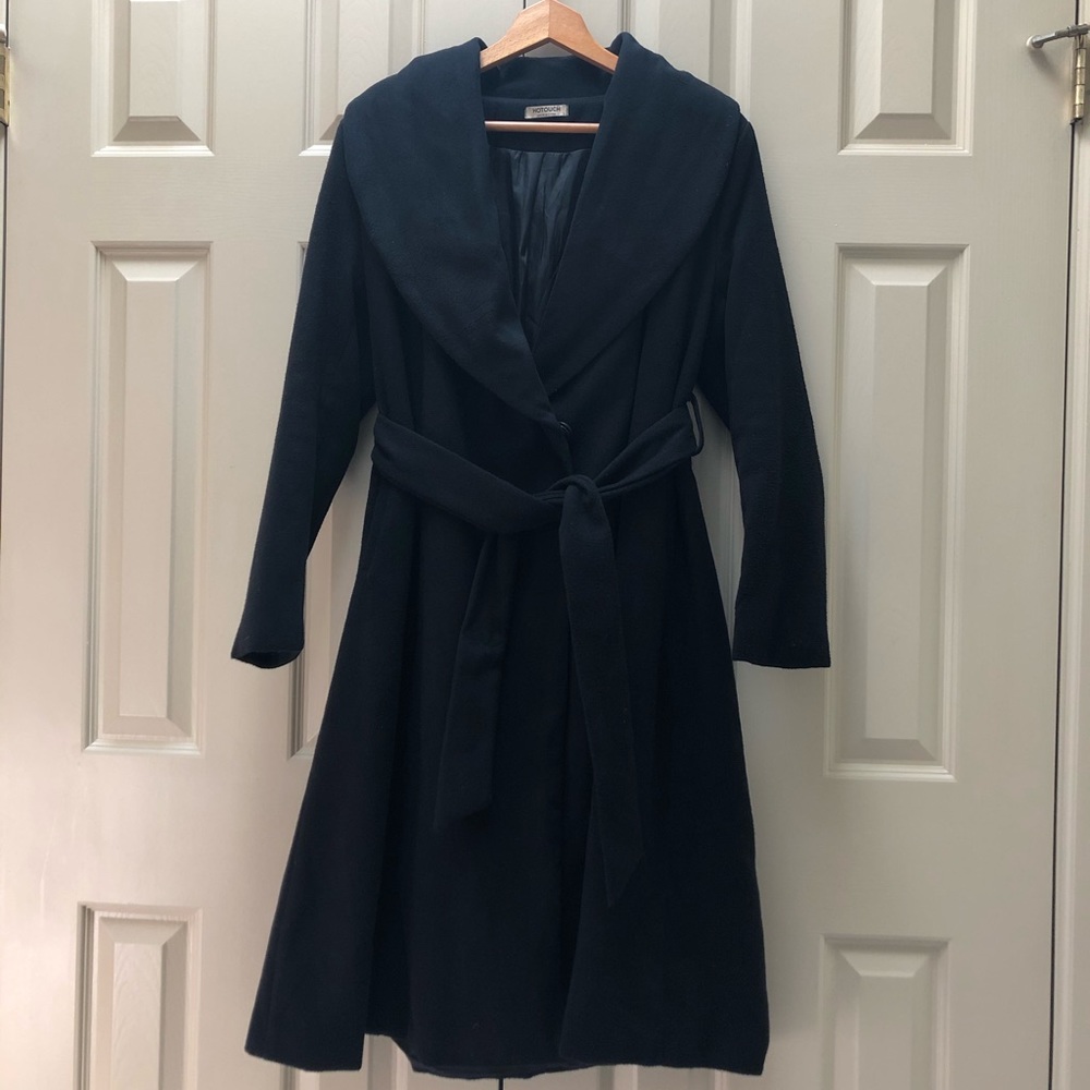 Women’s Black Dress Coat L
